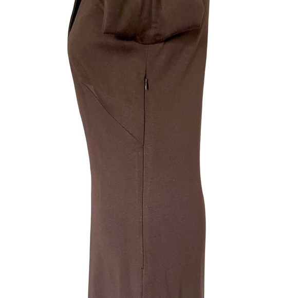 Women’s Dress Italian Designer D’Andrea Donna Zip Front Fit & Flare Midi Dress - Picture 14 of 16